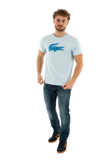 Tee shirt lacoste th2042 dik ruisseau/gitane