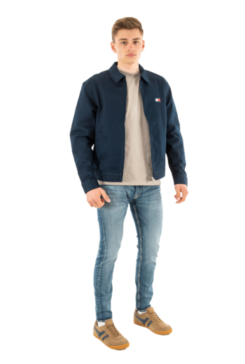 Blousons et vestes tommy jeans reg cotton c1g dark night navy