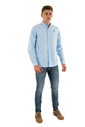 Chemise faguo ivoy blu35