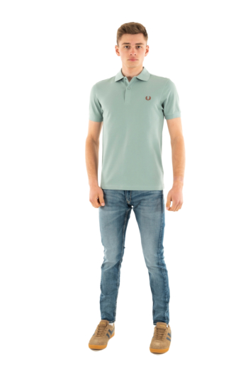 Polos fred perry plain z35 silv blu/cinnamo