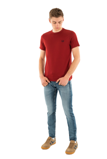 Tee shirt fred perry m3519 m02 burnt red