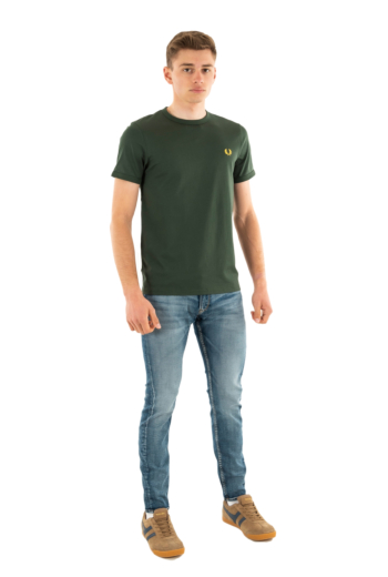 Tee shirt fred perry m3519 x89 court green