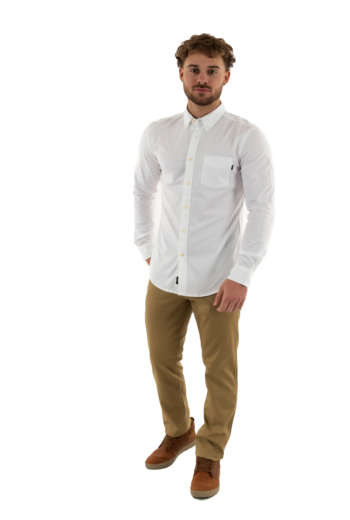 Chemise dockers t2 oxford 0005 paper white