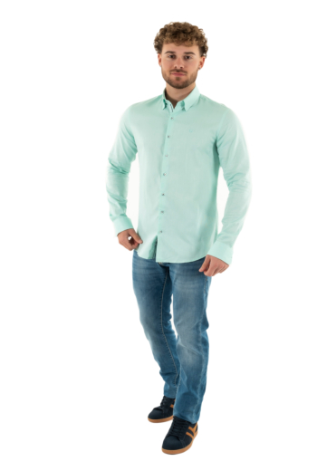 Chemise Benson & Cherry lajacquard menthe