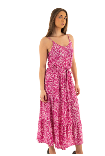 Robe Le Temps Des Cerises lisaka 5511 leo pink