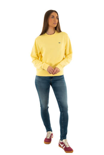 Sweat lacoste sf9202 107 jaune