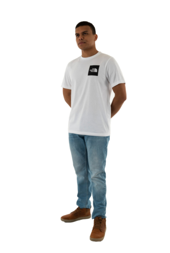 Tee shirt the north face ss fine fn4 tnf white