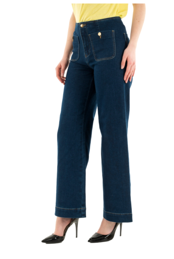 Jeans only madeline dark blue denim