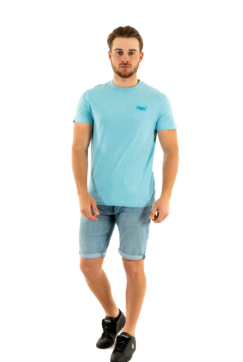 Tee shirt superdry m1011245a 5ww turquoise sea grit