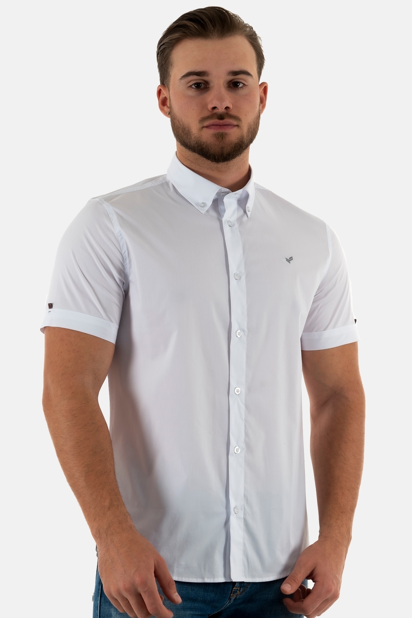 Chemise manche best sale courte kaporal