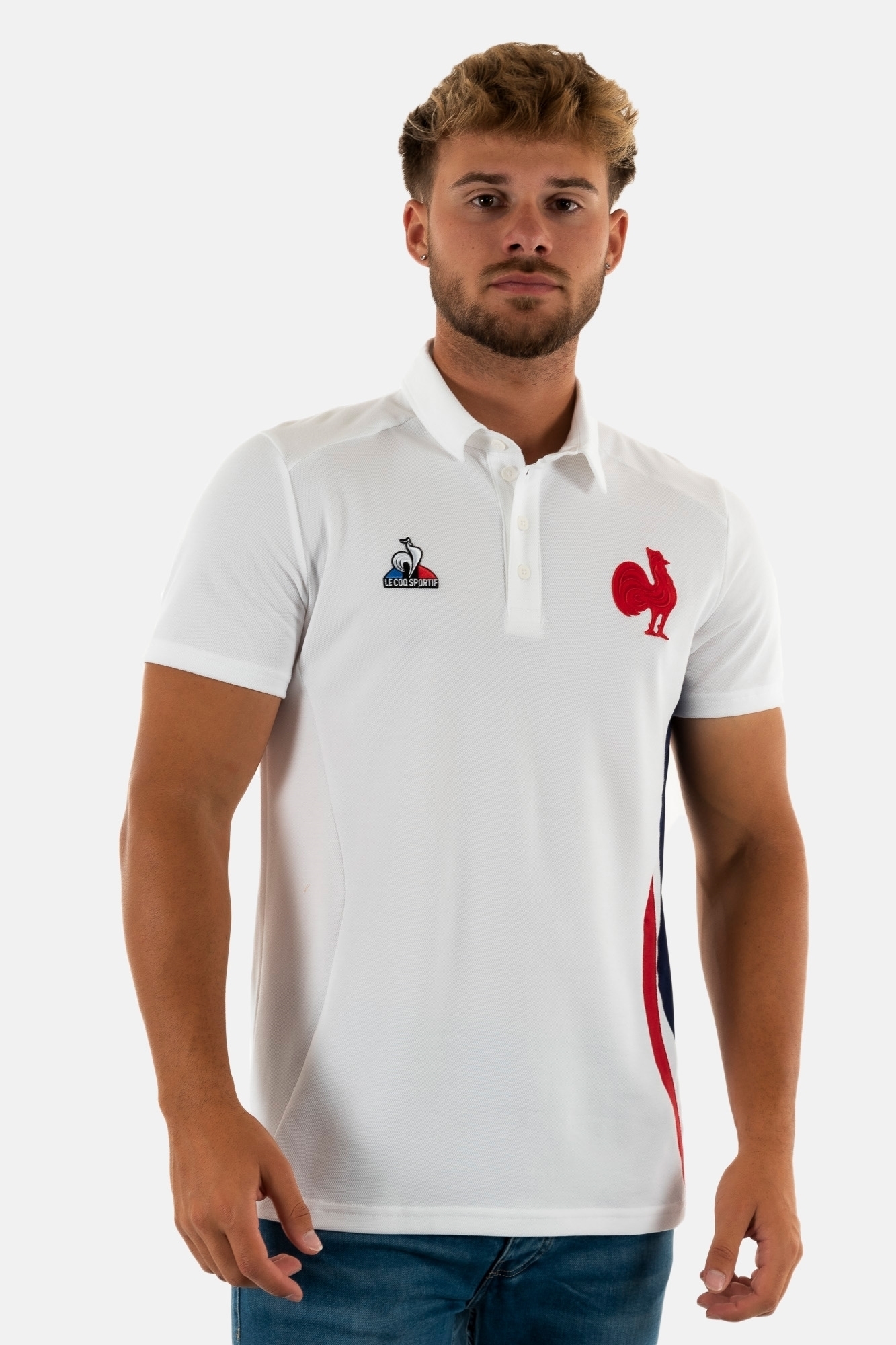 Polo ffr le outlet coq sportif